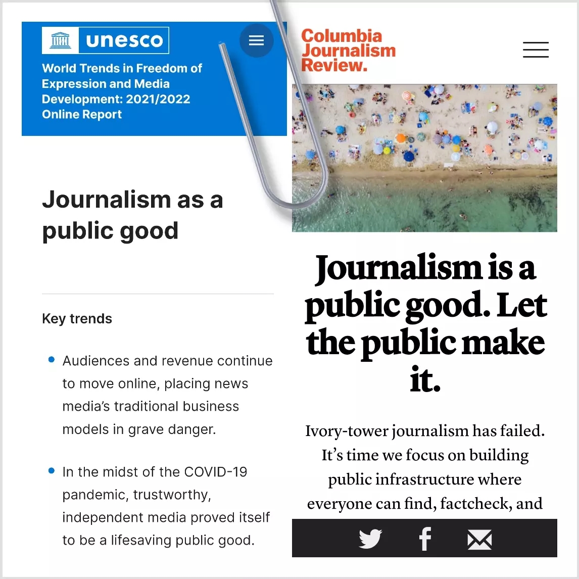 Wacana jurnalisme sebagai public good 