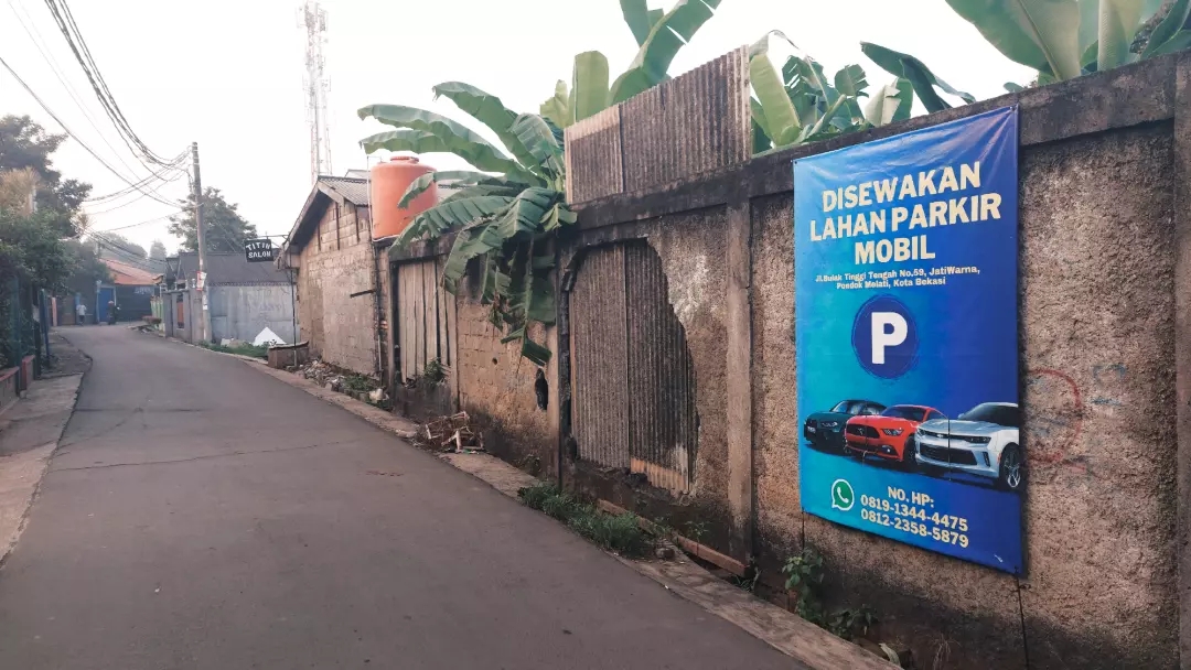 Peluang bisnis: Lahan parkir di kampung