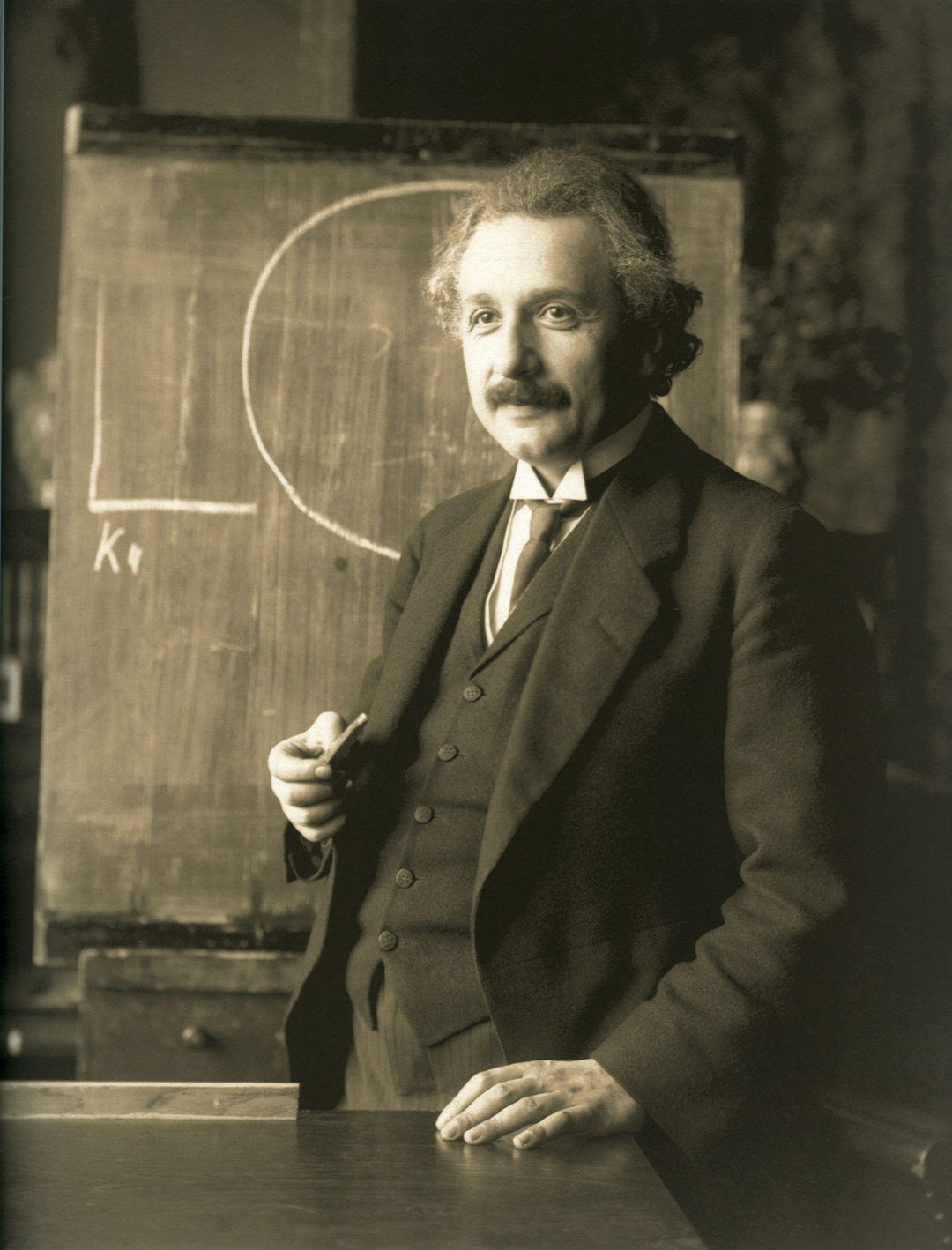 Albert Einstein sebelum tua 